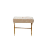 Plush Faux Fur Stool Proffice furniture